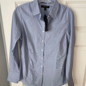Banana Republic Riley Shirt, NWT, Size 4, Blue